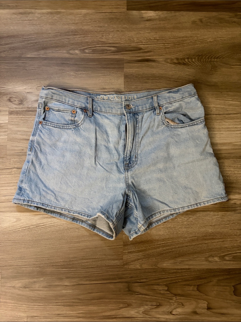 American Eagle Outfitters Light Blue Denim Shorts